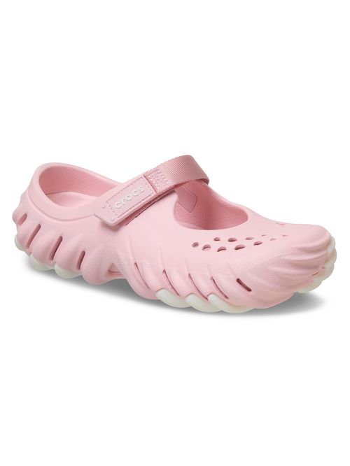 Zueco Mujer Echo Mary Jane Clog Rosado Crocs