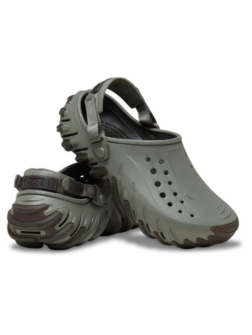 Zueco Unisex Echo Gum RO Clog Gris Oscuro Crocs