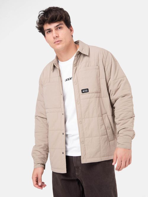 Chaqueta Hombre Quilted Beige Burton