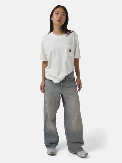 Polera M/C Hombre Colfax Blanco Burton