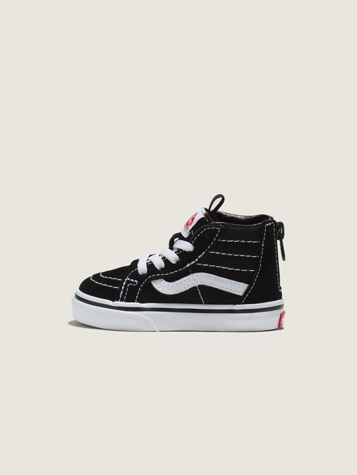 Zapatillas Td Sk8-Hi Zip Toddler (1-4 años) Black/White