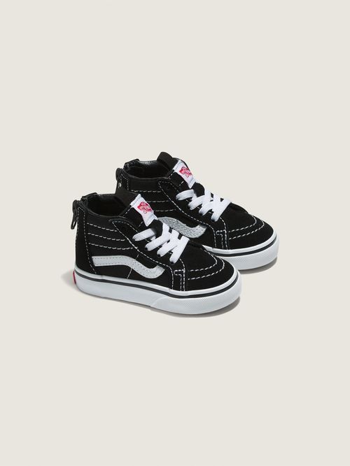 Zapatillas Td Sk8-Hi Zip Toddler (1-4 años) Black/White