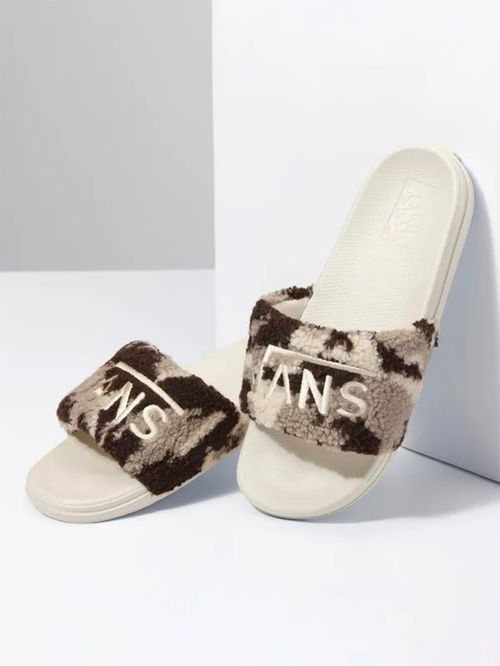 Sandalias WM La Costa Slide-On Sherpa Camo Brown/Multi