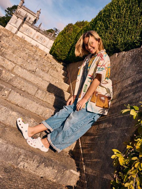 Zueco Unisex Classic Clog Blanco Crocs