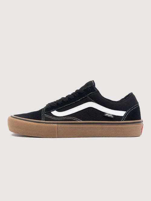 Zapatilla Adulto Skate Old Skool Negro Vans