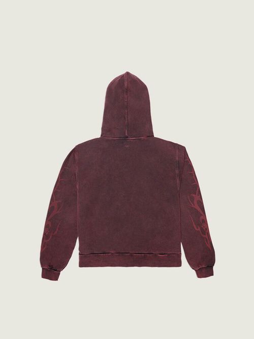 Poleron Hombre Dayana Tribal Flame Rojo Vans